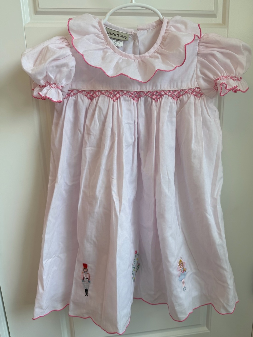 Marco & Lizzy Heirloom Nutcracker Embroidered Dress 3T